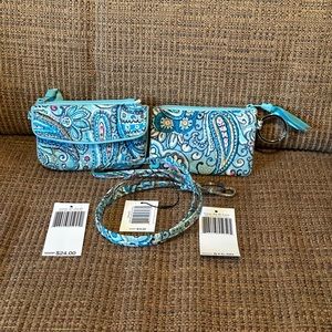 VB lanyard with TWO matching ID wallets